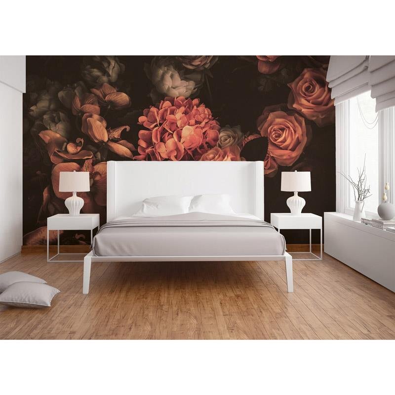 Digitaldruck-Tapete Romantic Flowers 2 livingwalls (1031863)