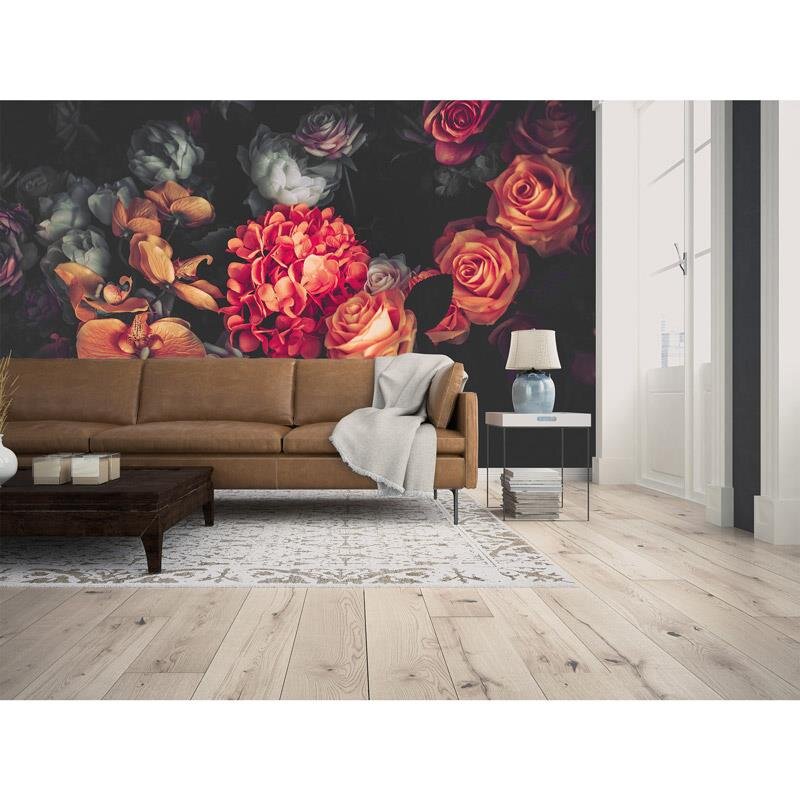Digitaldruck-Tapete Romantic Flowers 1 livingwalls (1031862)