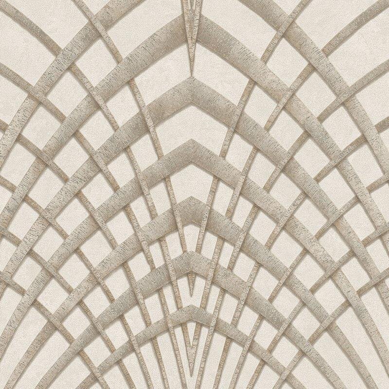 Tapete Beige, Creme, Braun Marburg Vliestapete (1027689)