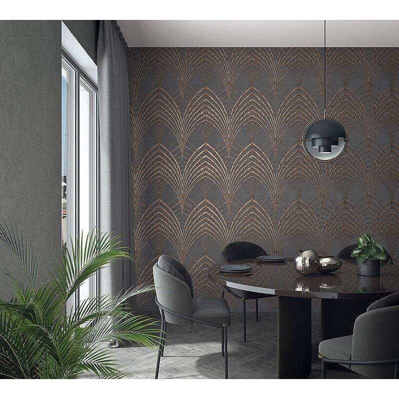 Tapete Beige, Creme, Braun Marburg Vliestapete (1027689)