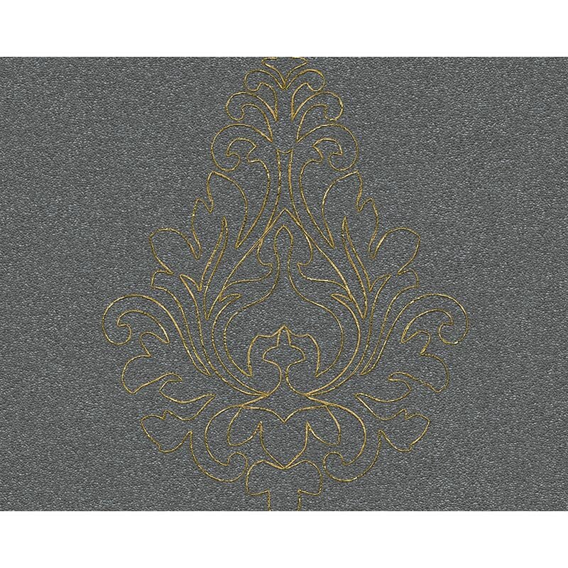 Tapete Schwarz, Anthrazit Architects Paper Vliestapete (1024328)