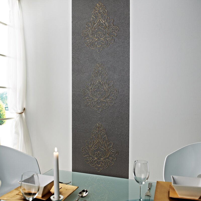 Tapete Schwarz, Anthrazit Architects Paper Vliestapete (1024328)