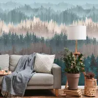 Digitaldruck-Tapete Beige, Blau, Braun livingwalls (1043779)