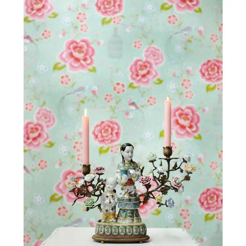 Tapete Bunt, Grün PIP Studio Vliestapete (1027169)