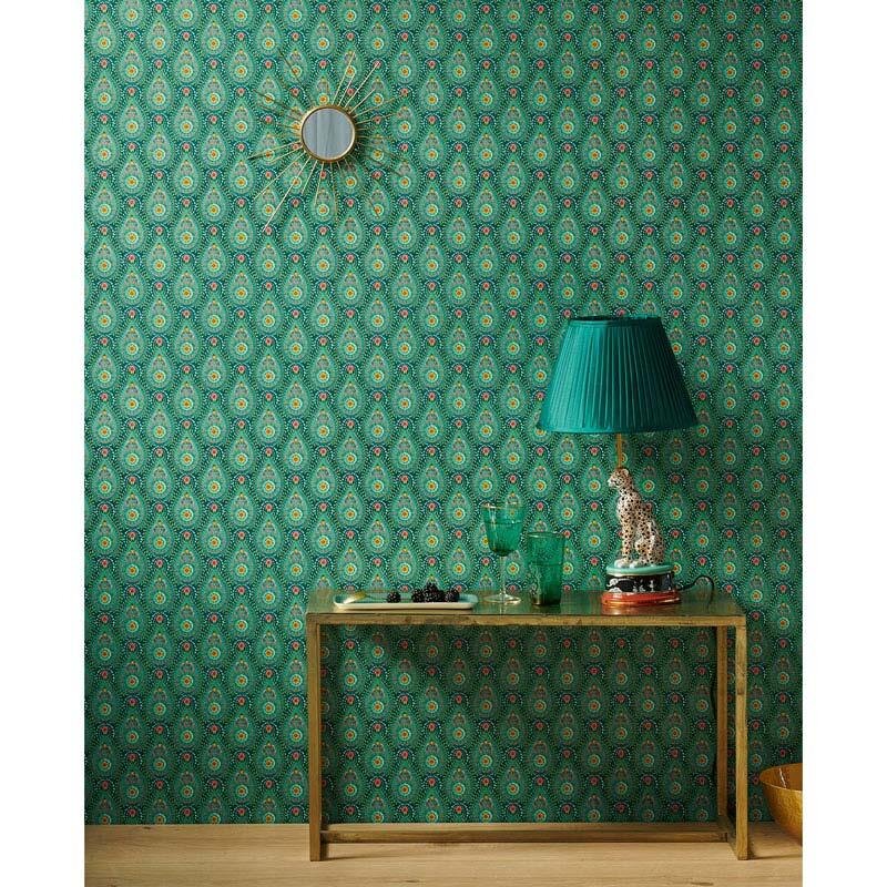 Tapete Bunt, Grün PIP Studio Vliestapete (1027165)