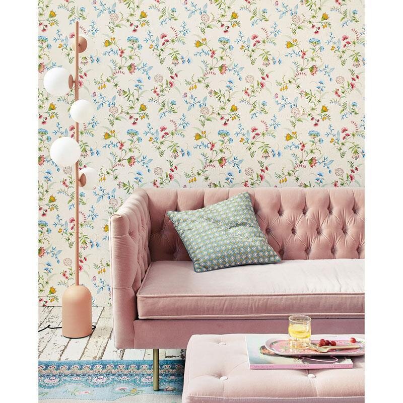 Tapete Bunt, Gelb, Vanille PIP Studio Vliestapete (1027149)