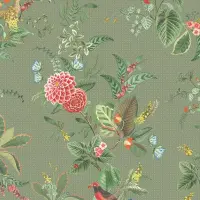 Tapete Gr&uuml;n, Bunt PIP Studio Vliestapete (1027143)