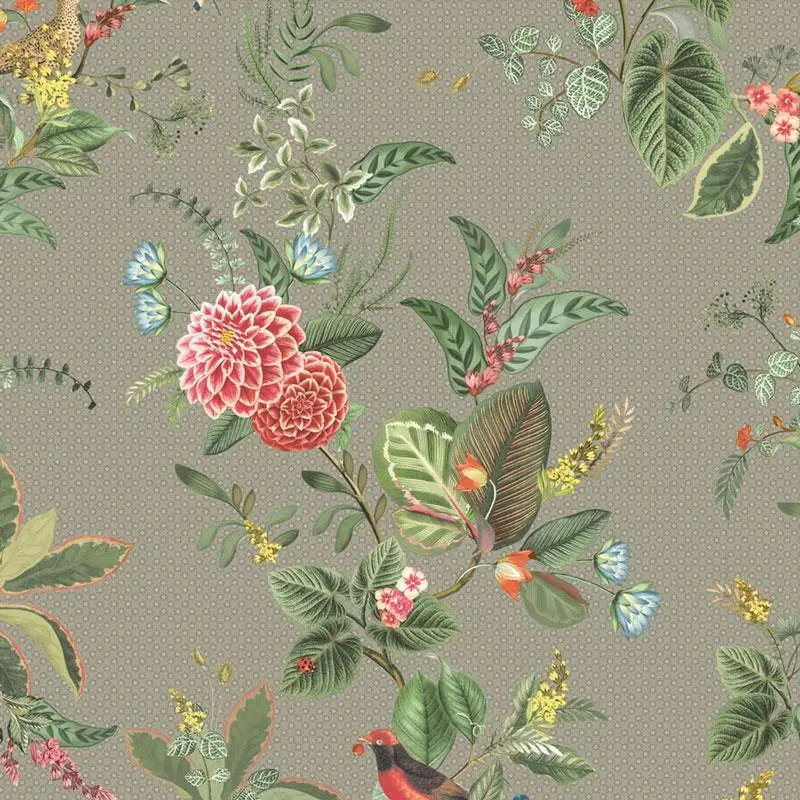 Tapete Bunt, Grau, Silber PIP Studio Vliestapete (1027142)