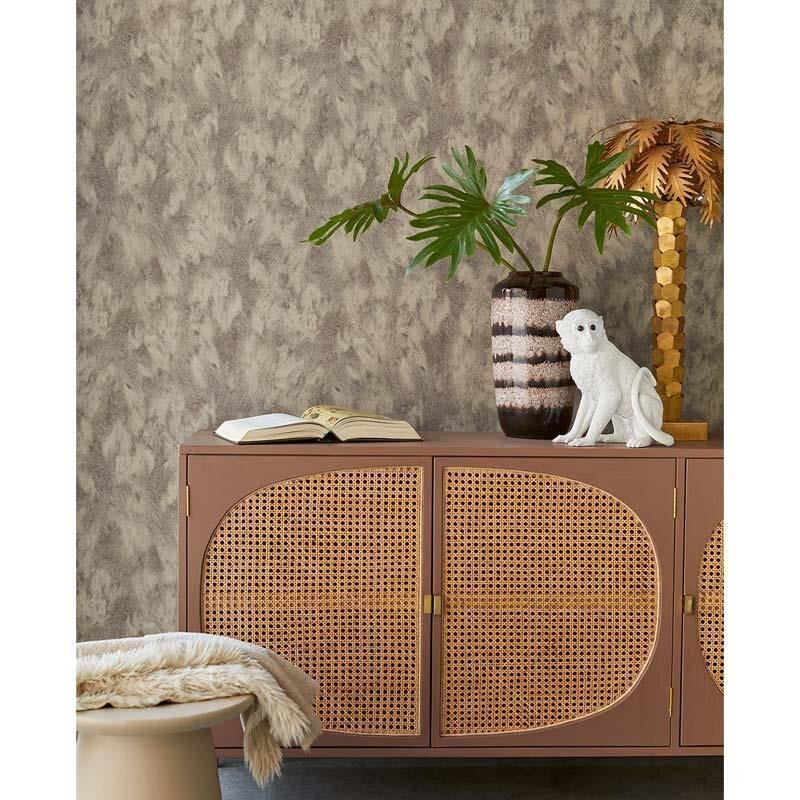 Tapete Beige, Creme, Braun Eijffinger Vliestapete (1027239)