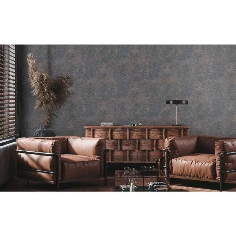 Tapete Gold, Kupfer, Schwarz livingwalls Vliestapete (1043769)