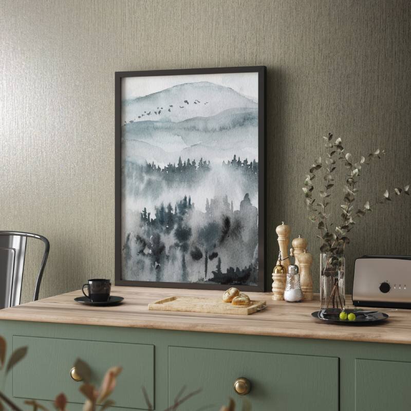 Tapete Beige, Creme, Grau, Silber Novamur Vliestapete (1031266)