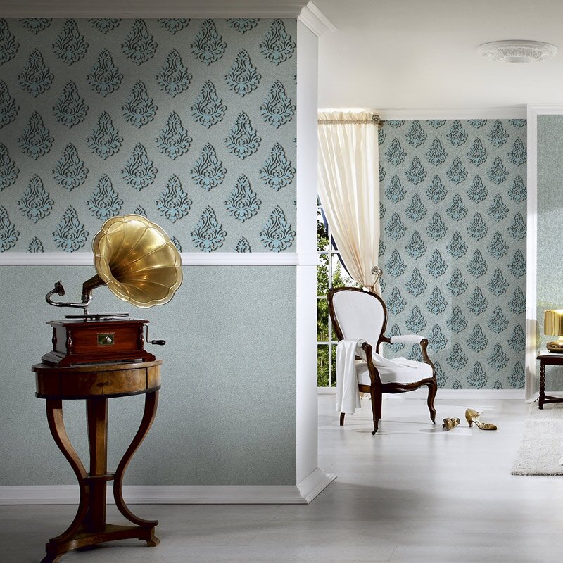 Tapete Blau, Grau, Silber Architects Paper Vliestapete (1024150)