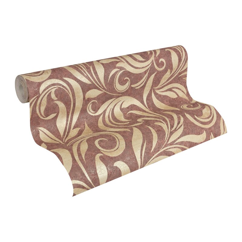 Tapete Rot, Gold, Kupfer Architects Paper Vliestapete (1024132)