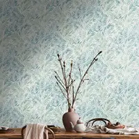 Tapete Gr&uuml;n, Wei&szlig; livingwalls Vliestapete...