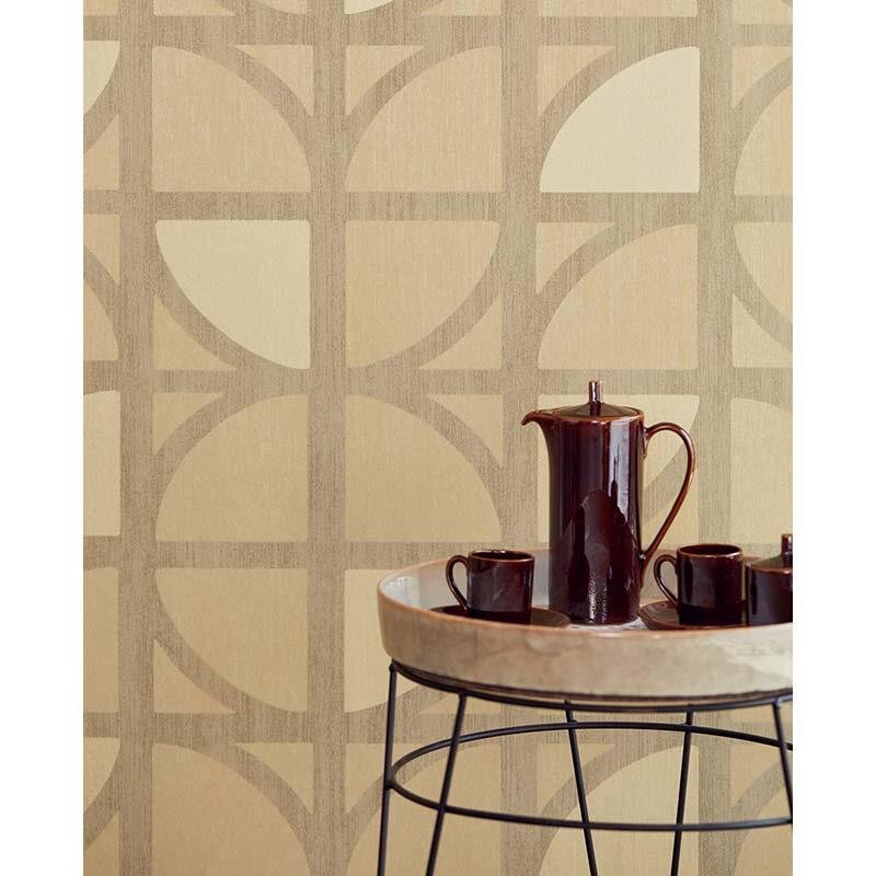 Tapete Beige, Creme, Blau Eijffinger Vliestapete (1029760)