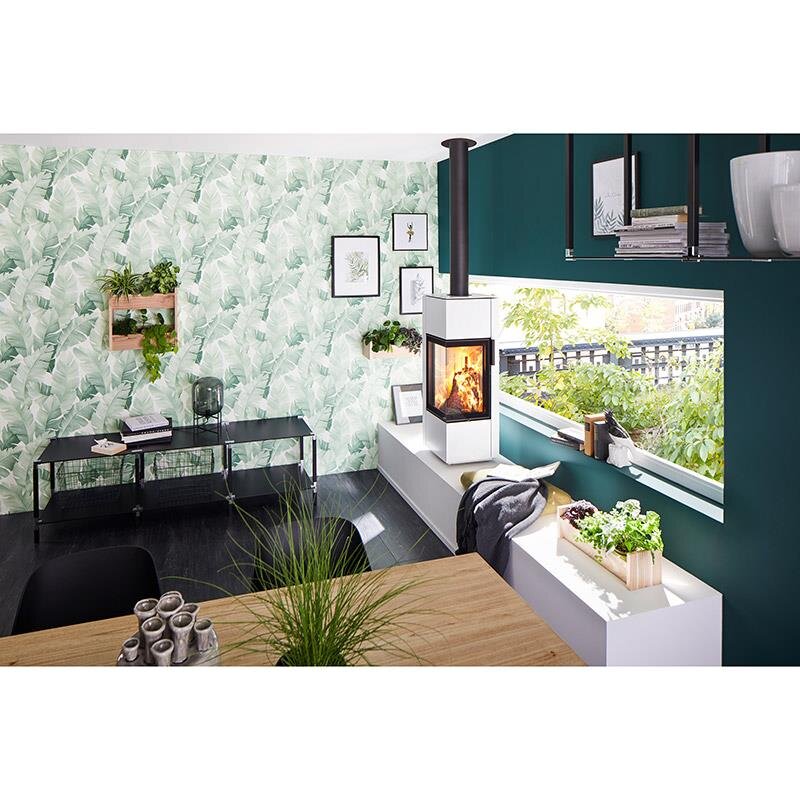 Tapete Weiß, Grün Marburg Vliestapete (1032931)