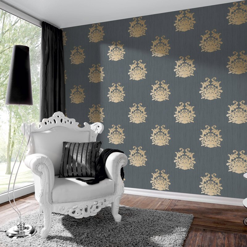 Tapete Blau Architects Paper Vliestapete (1024094)