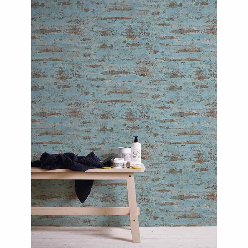 Tapete Türkis AS-Creation Vliestapete (1029250)