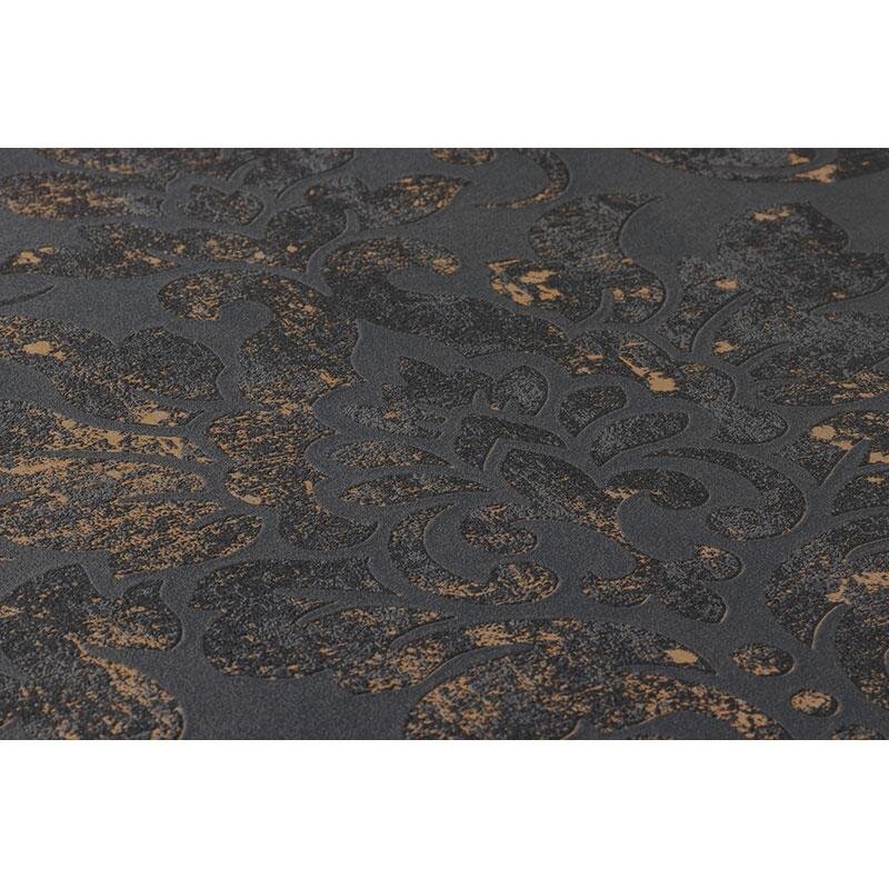 Tapete Schwarz, Anthrazit AS-Creation Vliestapete (1029239)