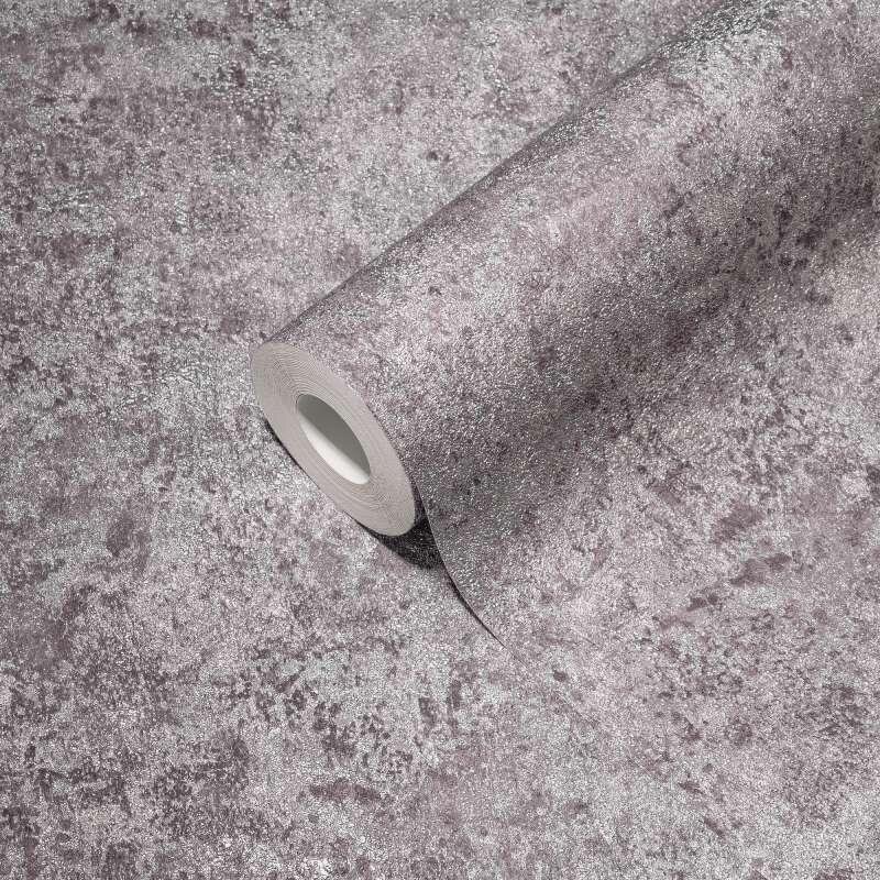 Tapete Grau, Silber, Schwarz livingwalls Vliestapete (1043728)