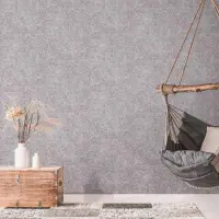 Tapete Grau, Silber, Schwarz livingwalls Vliestapete...