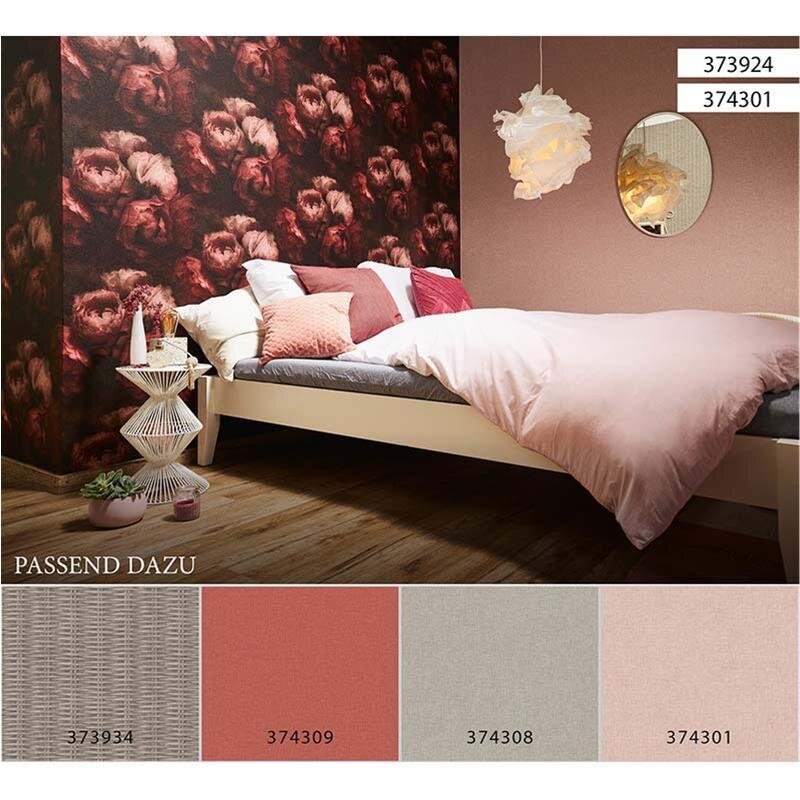 Tapete Rosa, Rose livingwalls Vliestapete (1029312)