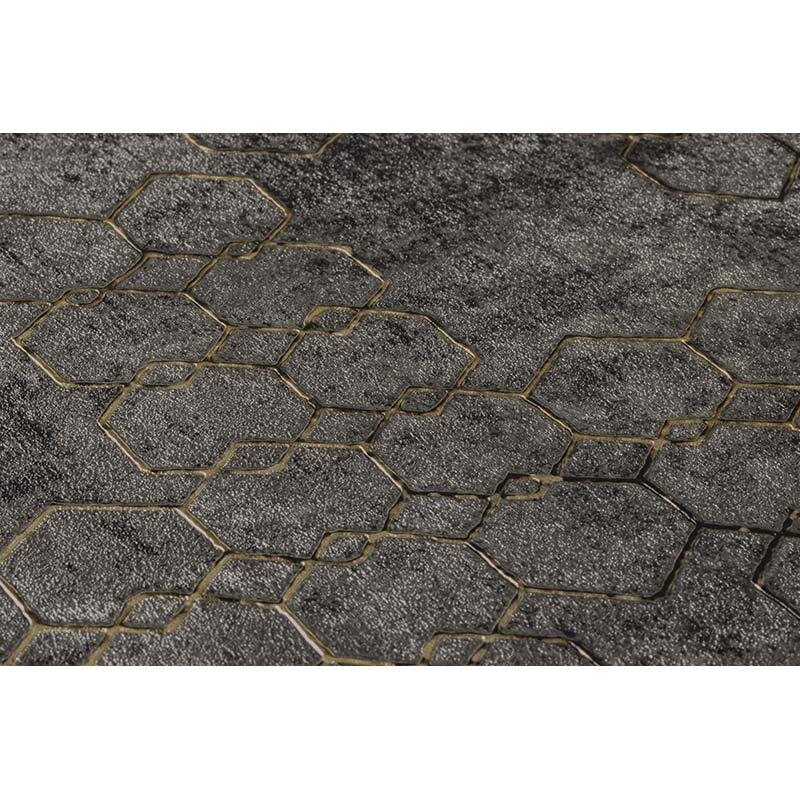 Tapete Grau, Silber, Schwarz, Anthrazit livingwalls Vliestapete (1029294)