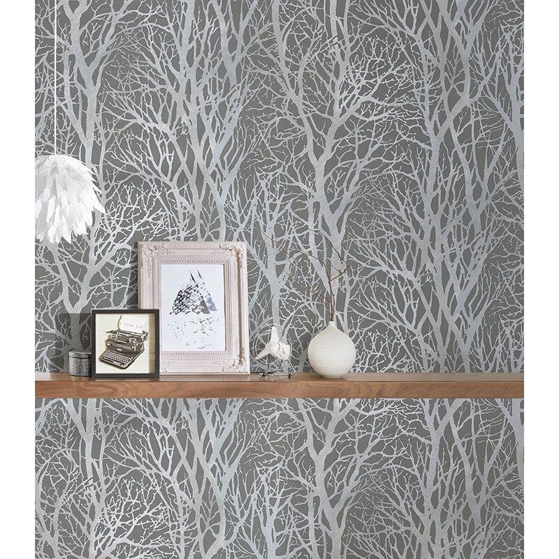 Tapete Grau, Silber innova Vliestapete (1018347)