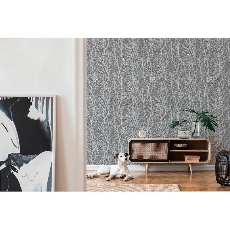 Tapete Grau, Silber innova Vliestapete (1018347)