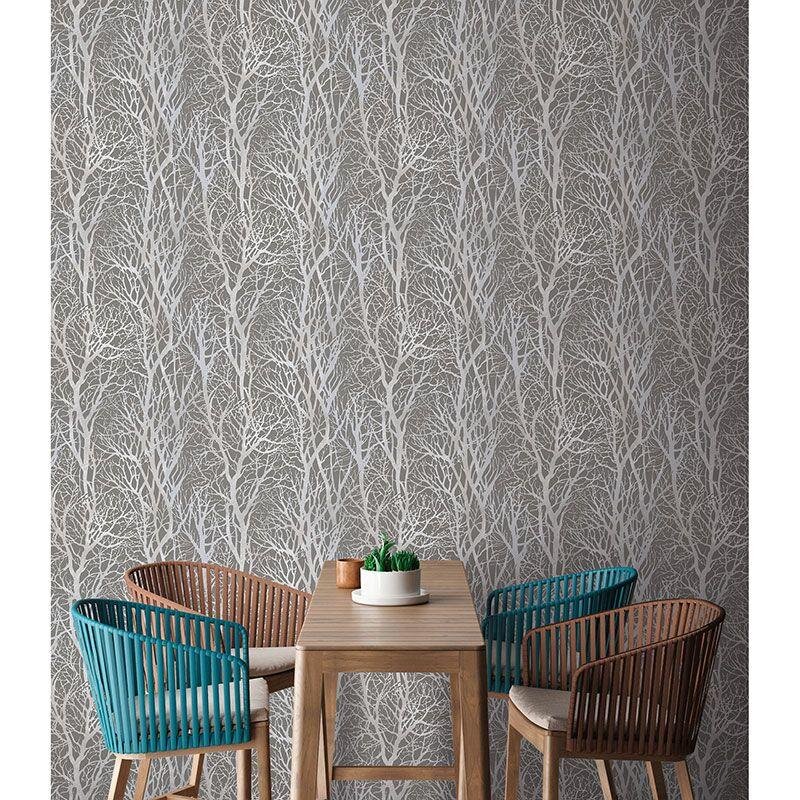 Tapete Grau, Silber innova Vliestapete (1018347)