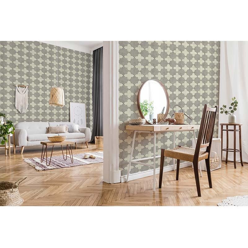 Tapete Beige, Creme, Braun livingwalls Vliestapete (1029280)