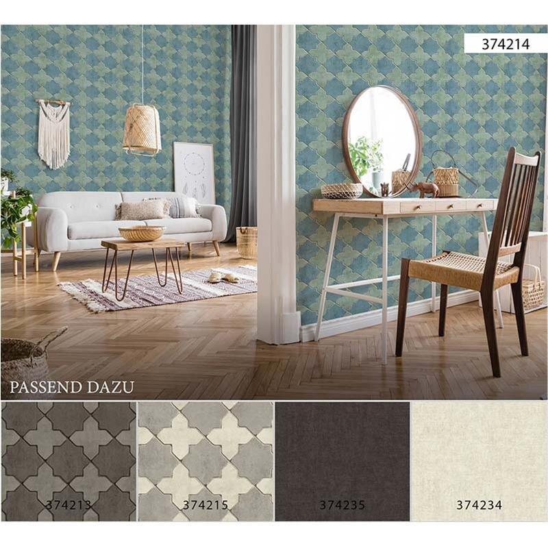 Tapete Grün, Türkis livingwalls Vliestapete (1029279)