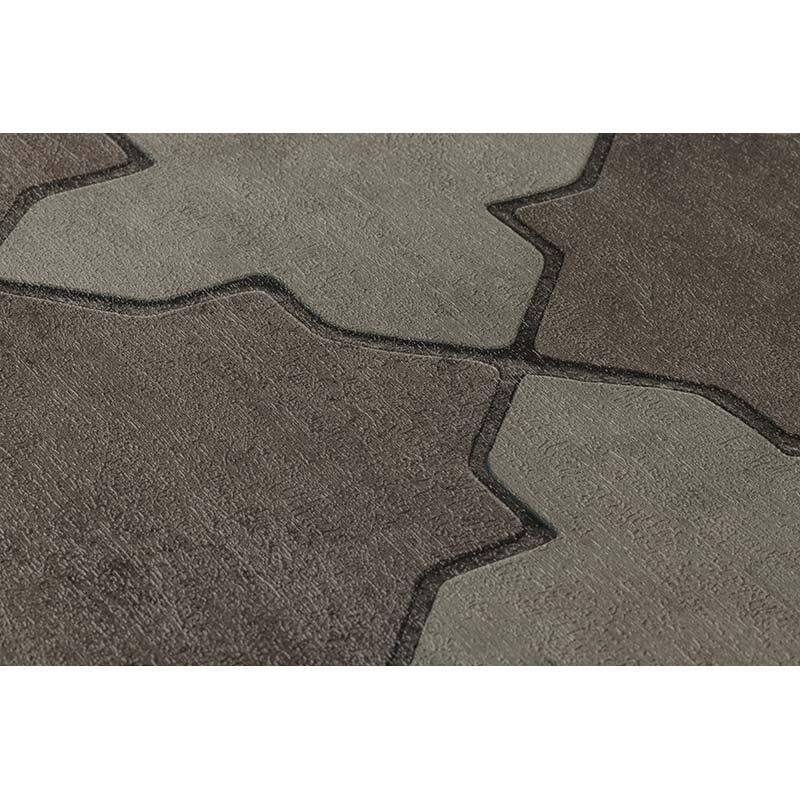 Tapete Braun, Grau, Silber livingwalls Vliestapete (1029278)