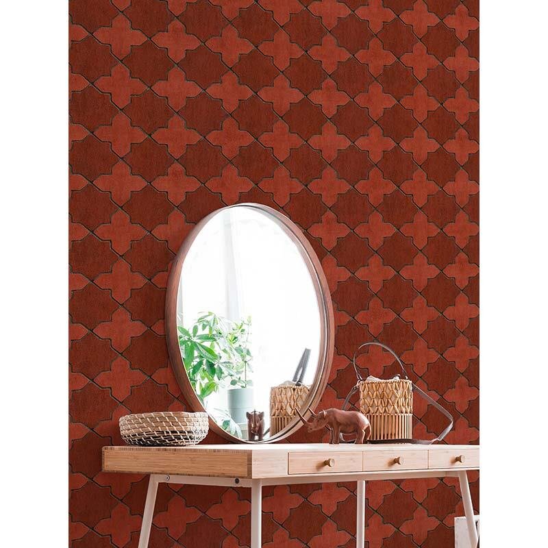 Tapete Orange, Terrakotta, Rot livingwalls Vliestapete (1029276)