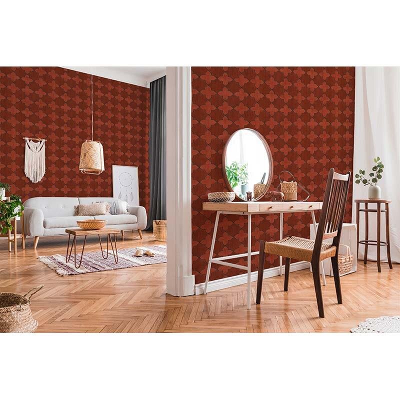 Tapete Orange, Terrakotta, Rot livingwalls Vliestapete (1029276)