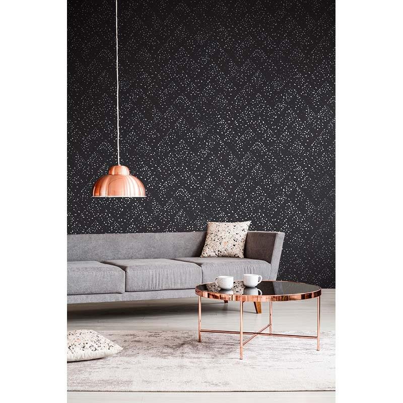 Tapete Schwarz, Anthrazit livingwalls Vliestapete (1029202)