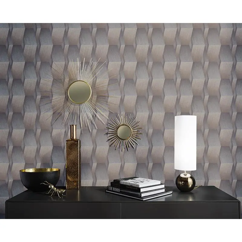 Tapete Gold, Kupfer, Grau, Silber Guido Maria Kretschmer Vliestapete (1025596)