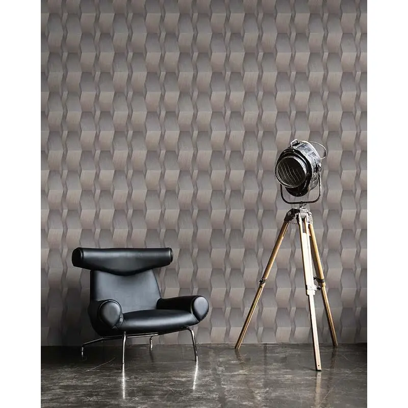 Tapete Gold, Kupfer, Grau, Silber Guido Maria Kretschmer Vliestapete (1025596)