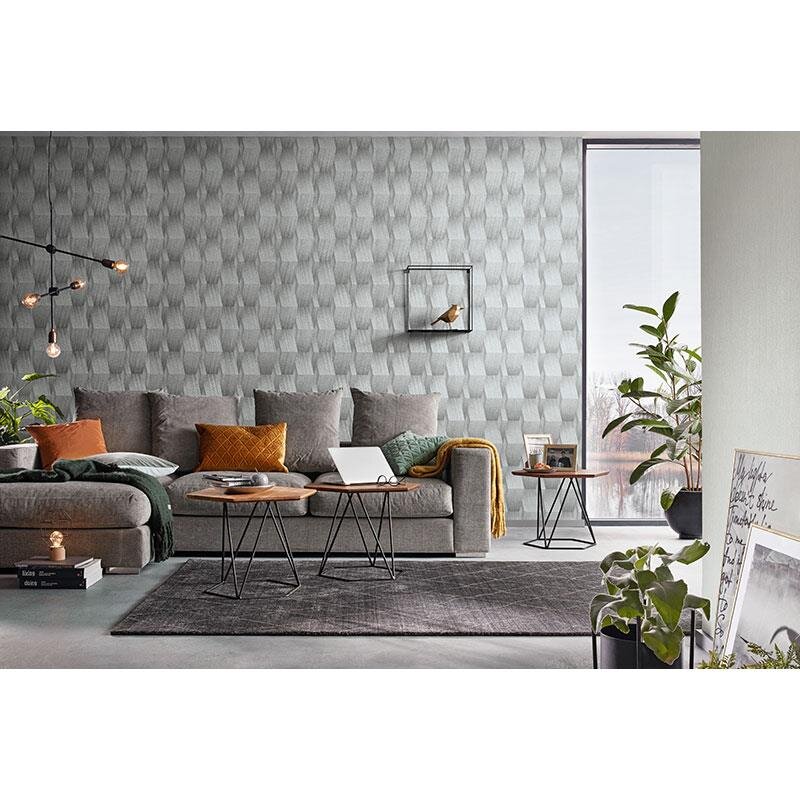 Tapete Grau, Silber Guido Maria Kretschmer Vliestapete (1025594)