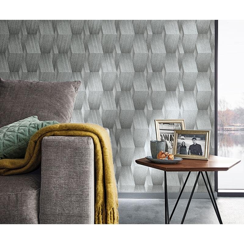 Tapete Grau, Silber Guido Maria Kretschmer Vliestapete (1025594)