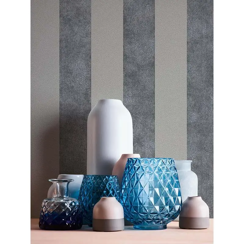 Tapete Grau, Silber livingwalls Vliestapete (1029051)