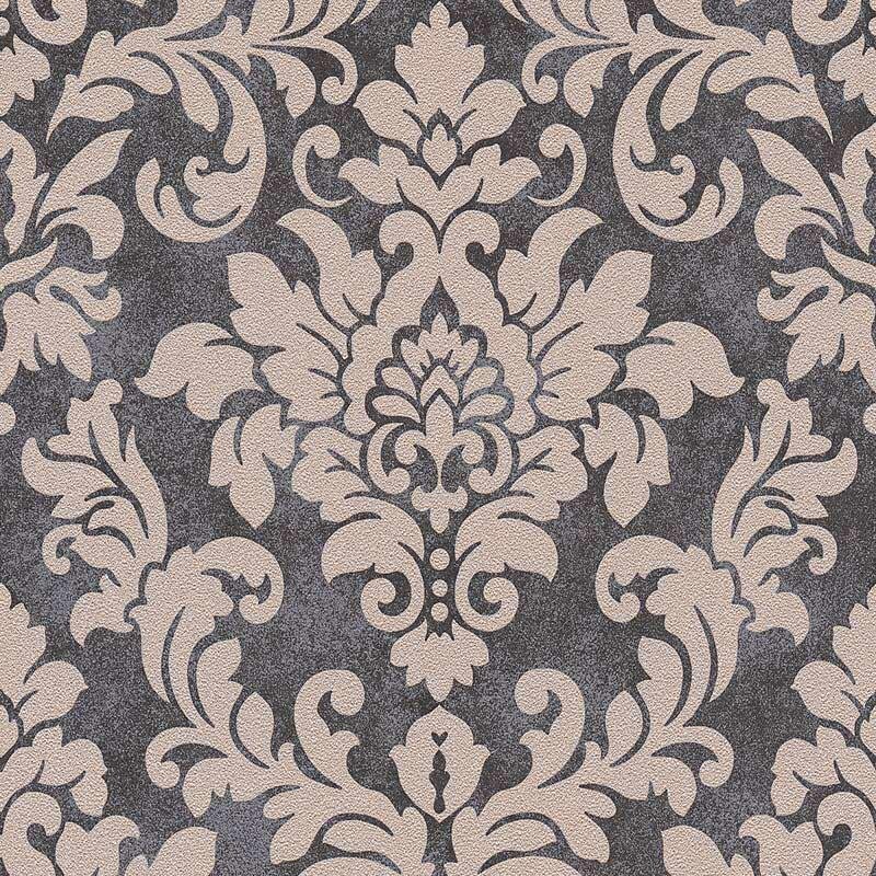 Tapete Beige, Creme, Schwarz, Anthrazit livingwalls Vliestapete (1029049)