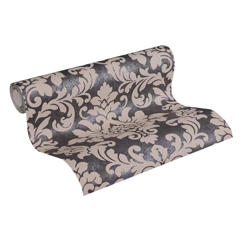 Tapete Beige, Creme, Schwarz, Anthrazit livingwalls Vliestapete (1029049)