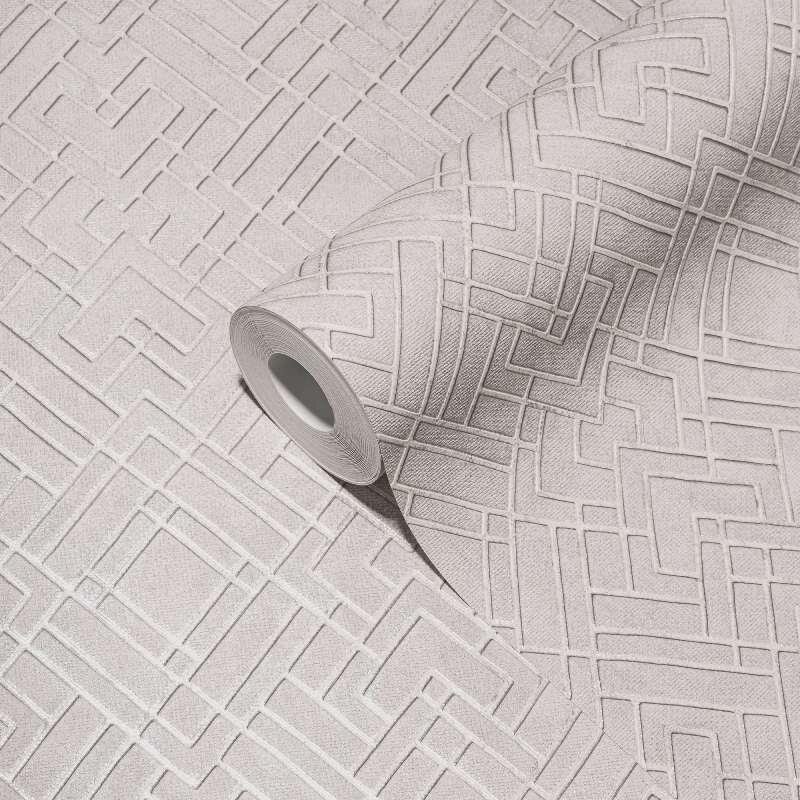 Tapete Grau, Silber livingwalls Vliestapete (1043714)