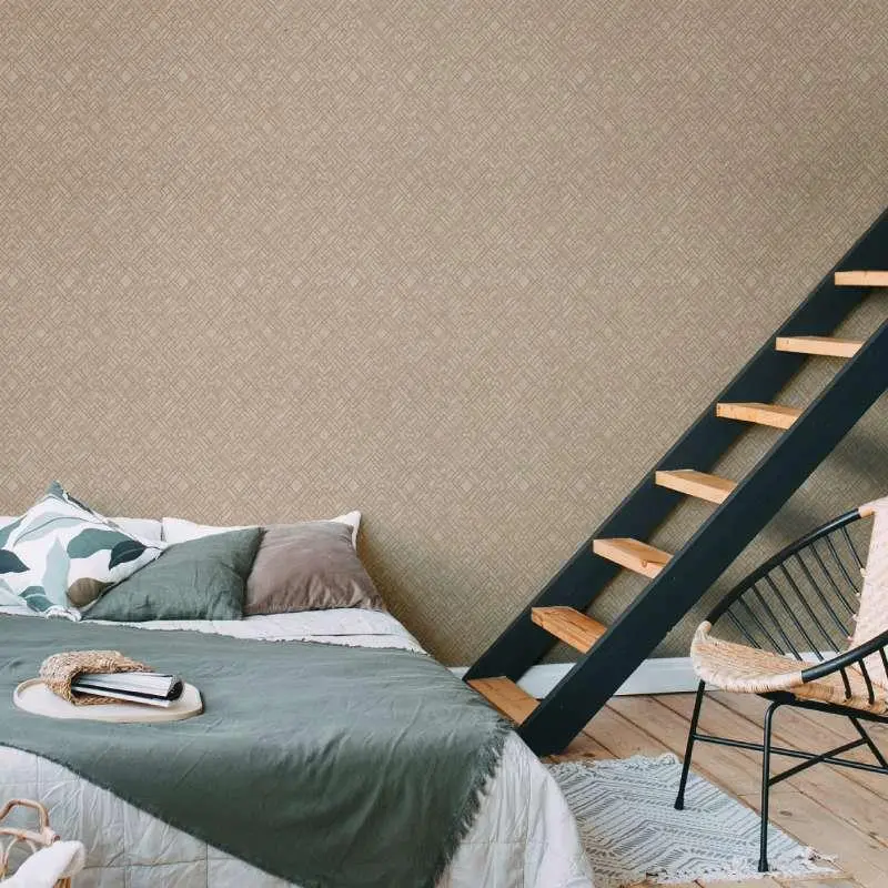 Tapete Beige, Creme, Braun, Gold livingwalls Vliestapete (1043713)