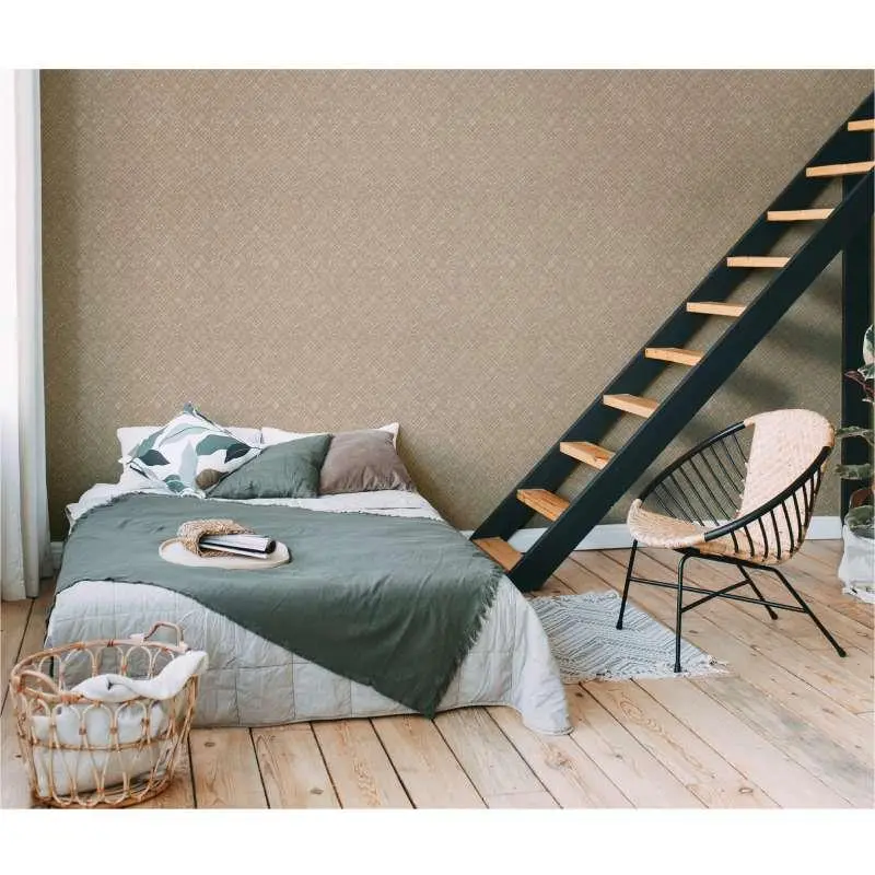 Tapete Beige, Creme, Braun, Gold livingwalls Vliestapete (1043713)