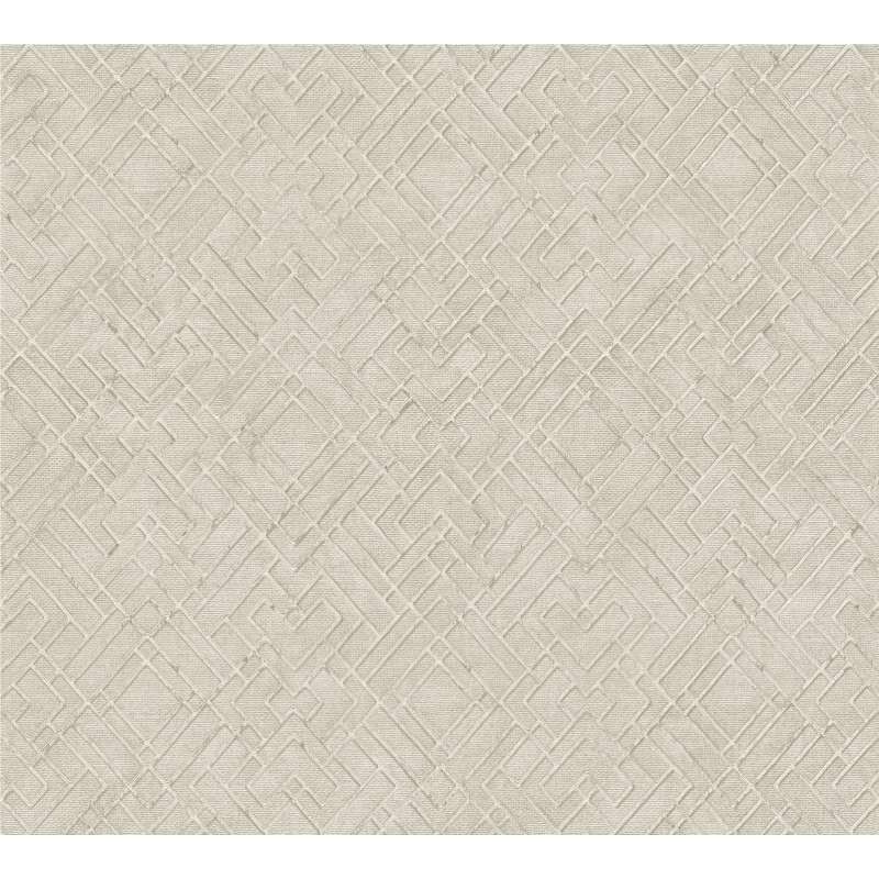 Tapete Beige, Creme, Grau, Silber livingwalls Vliestapete (1043712)
