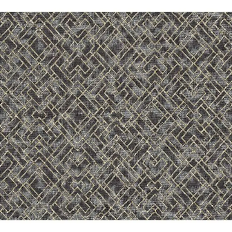Tapete Grau, Silber, Gold, Schwarz livingwalls Vliestapete (1043711)