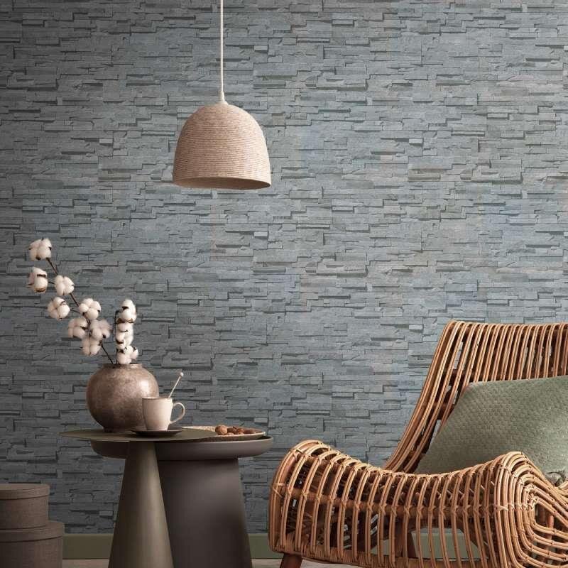 Tapete Grau, Silber livingwalls Vliestapete (1043710)