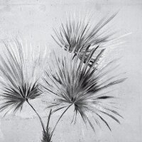 Digitaldruck-Tapete Grau, Silber, Schwarz, Anthrazit,...